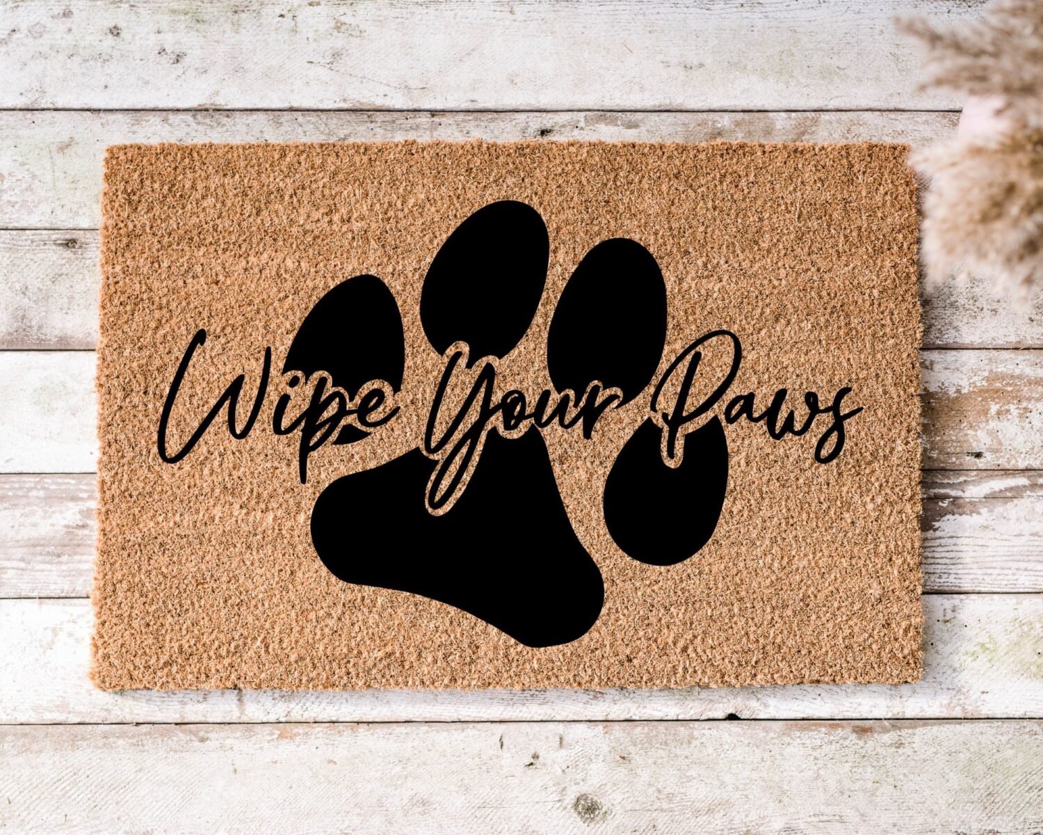CF007 - WIPE YOUR PAWS (Personalizzato) Wipe Your Paws - CF007 - immagine 1