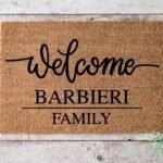 Zerbino Personalizzato con Nome Famiglia 2