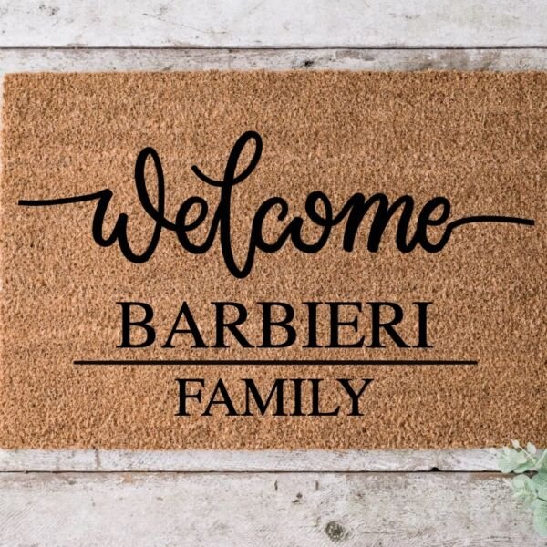 Zerbino Personalizzato con Nome Famiglia 2