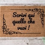 Zerbino con frase personalizzata