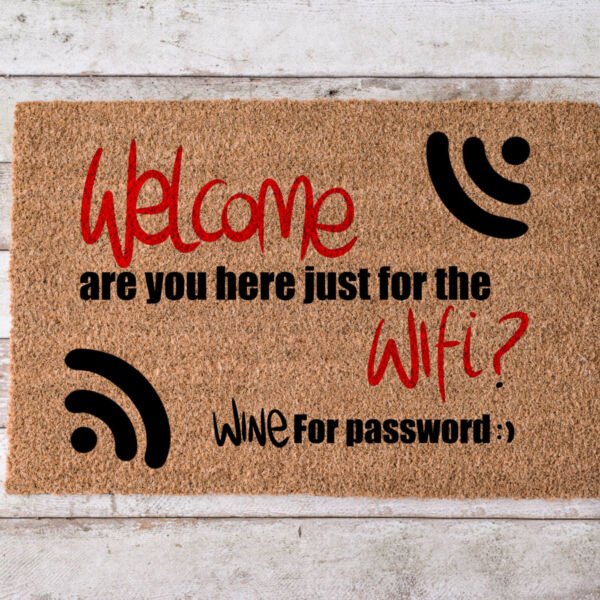 Zerbino Welcome are you here for the Wifi? Wine for password :)