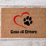 Zerbino personalizzabile col nome del tuo cane