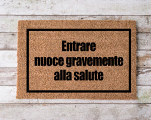 entrare nuoce gravemente alla salute copia