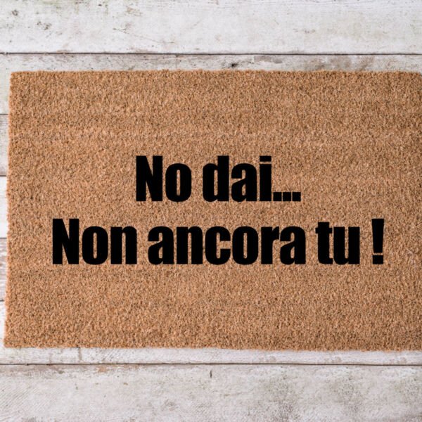 No dai ... Non ancora tu!