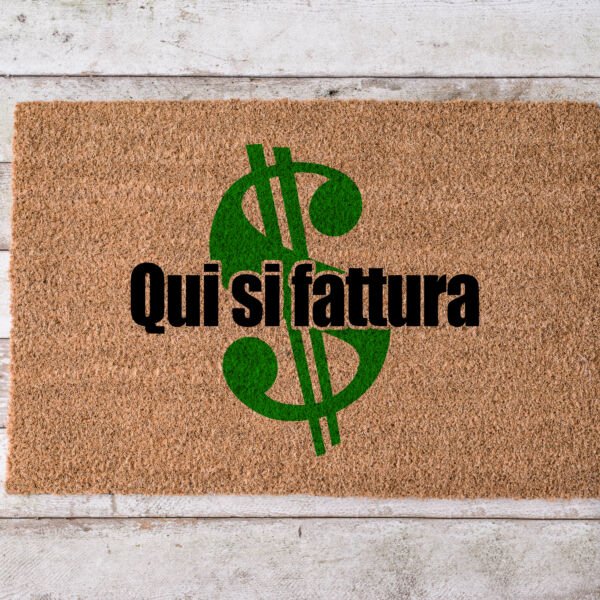 Zerbino Qui si fattura
