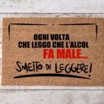 Zerbino Ogni volta che leggo ce l'alcol fa male, smetto di leggere